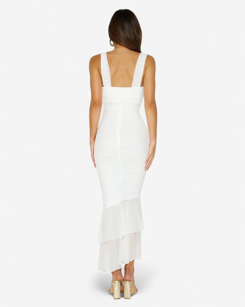 LUMIERA | TIERED FRILL DRESS