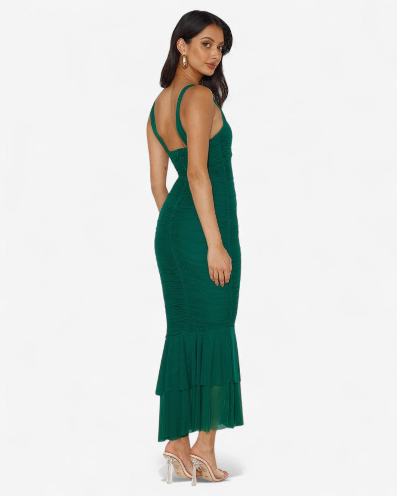LUMIERA | TIERED FRILL DRESS