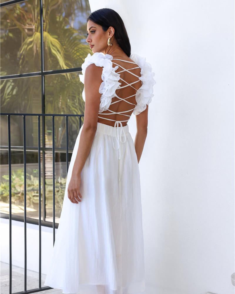 SIRELLA | FLOWER STRAPS DRESS