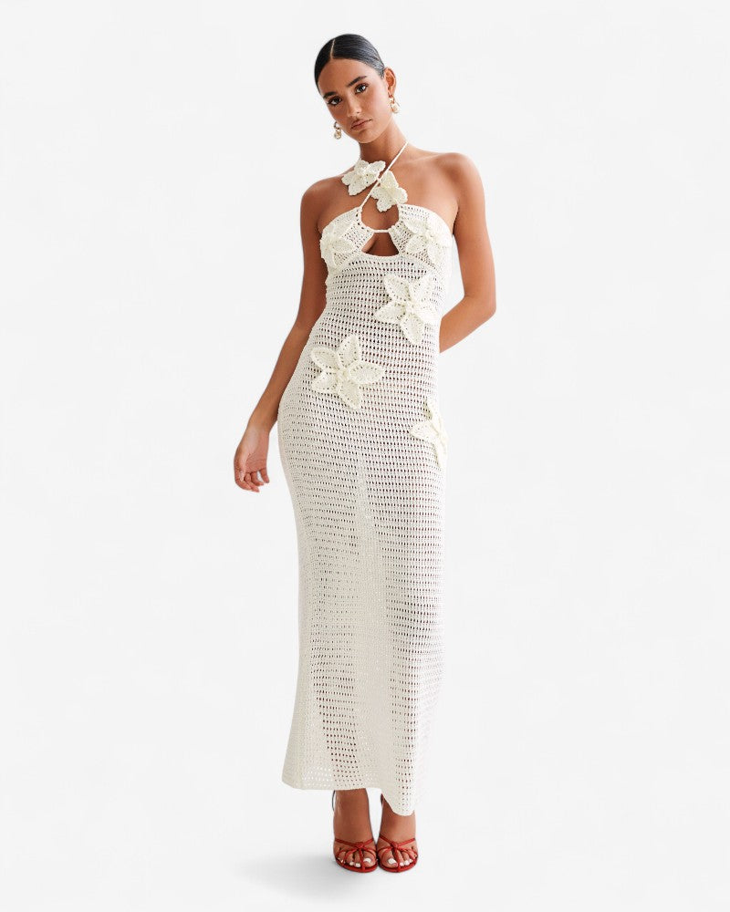 MARELLS | FLORAL CROCHET DRESS