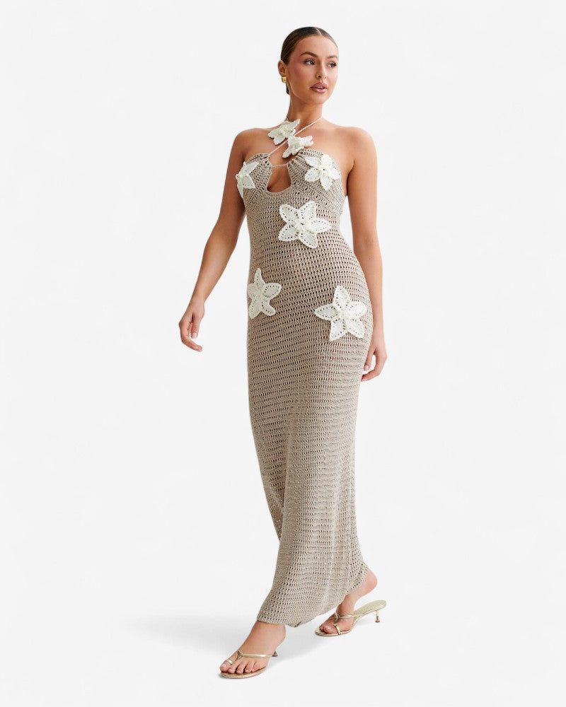 MARELLS | FLORAL CROCHET DRESS