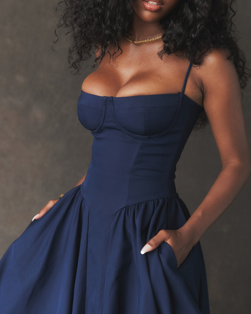 VIRELY | POCKET CORSET DRESS