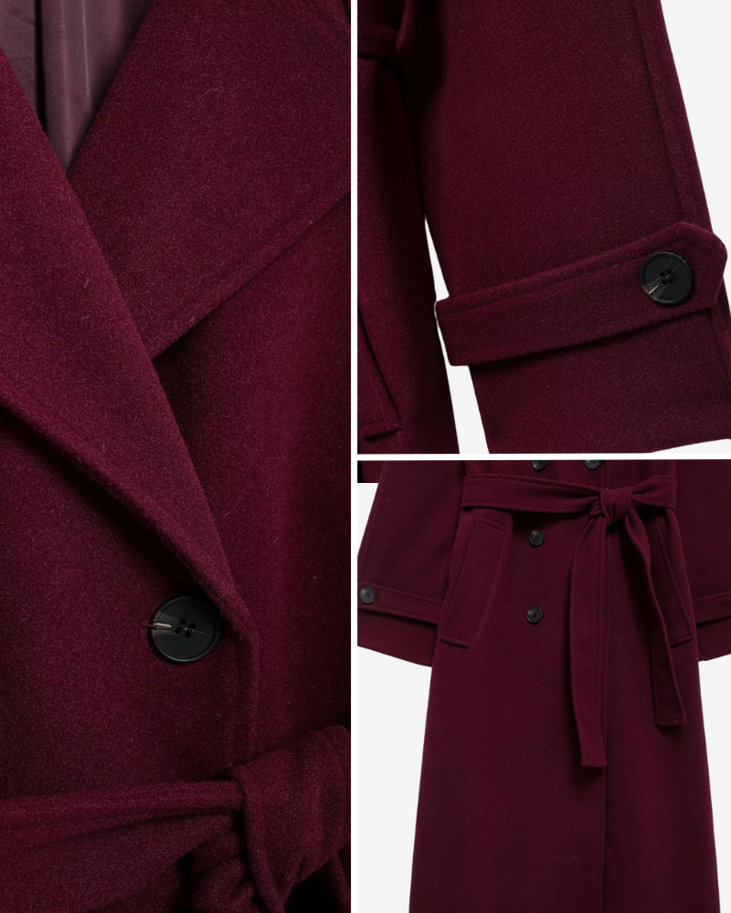 LUA | TRENCH-COAT BORDEAUX