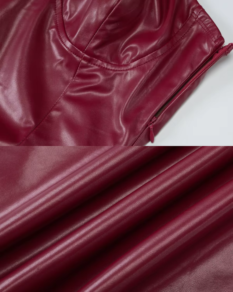 FERNELIA | SCULPTING STRAPLESS DRESS