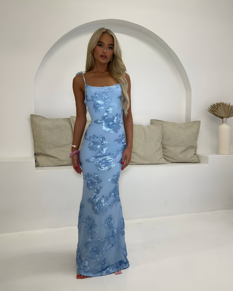 MARELI | 3D FLORAL DRESS