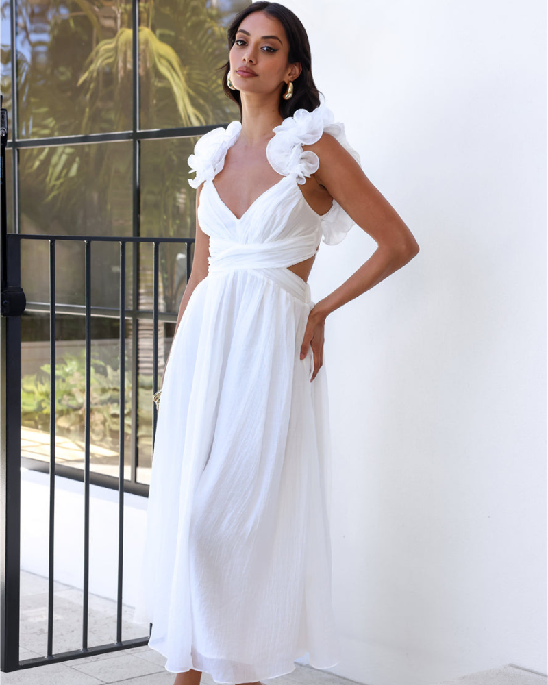 SIRELLA | FLOWER STRAPS DRESS