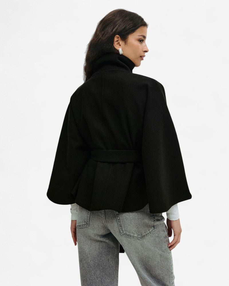 Belt cape jacket