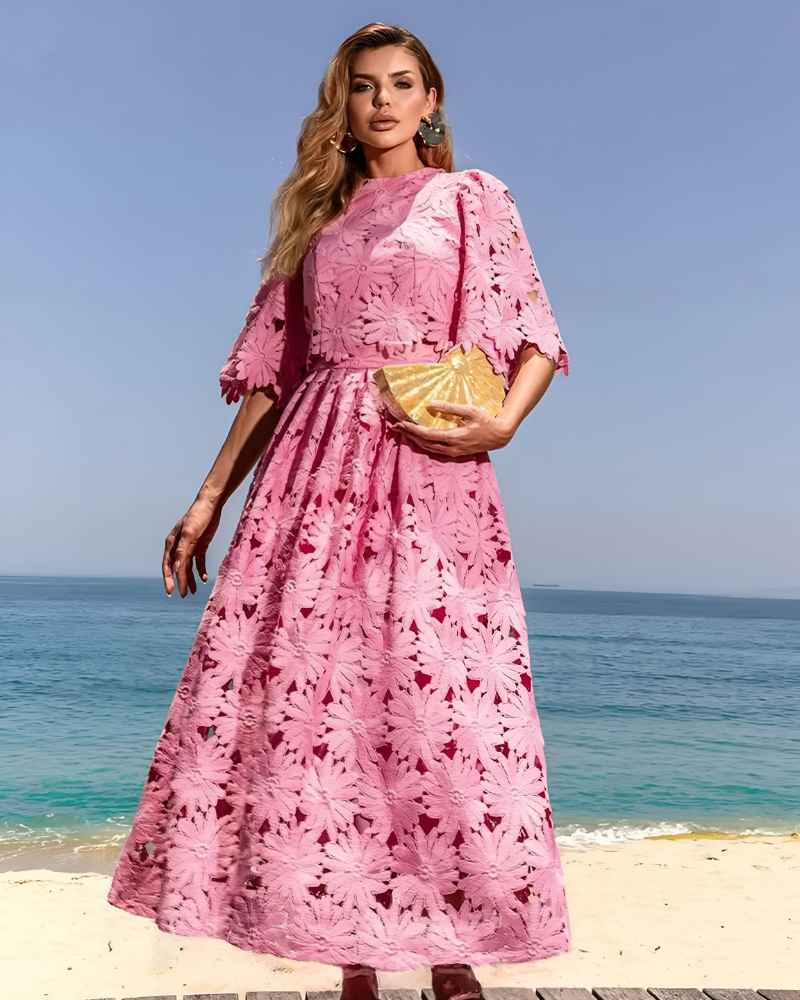 AMALORA | FLORAL LACE SET