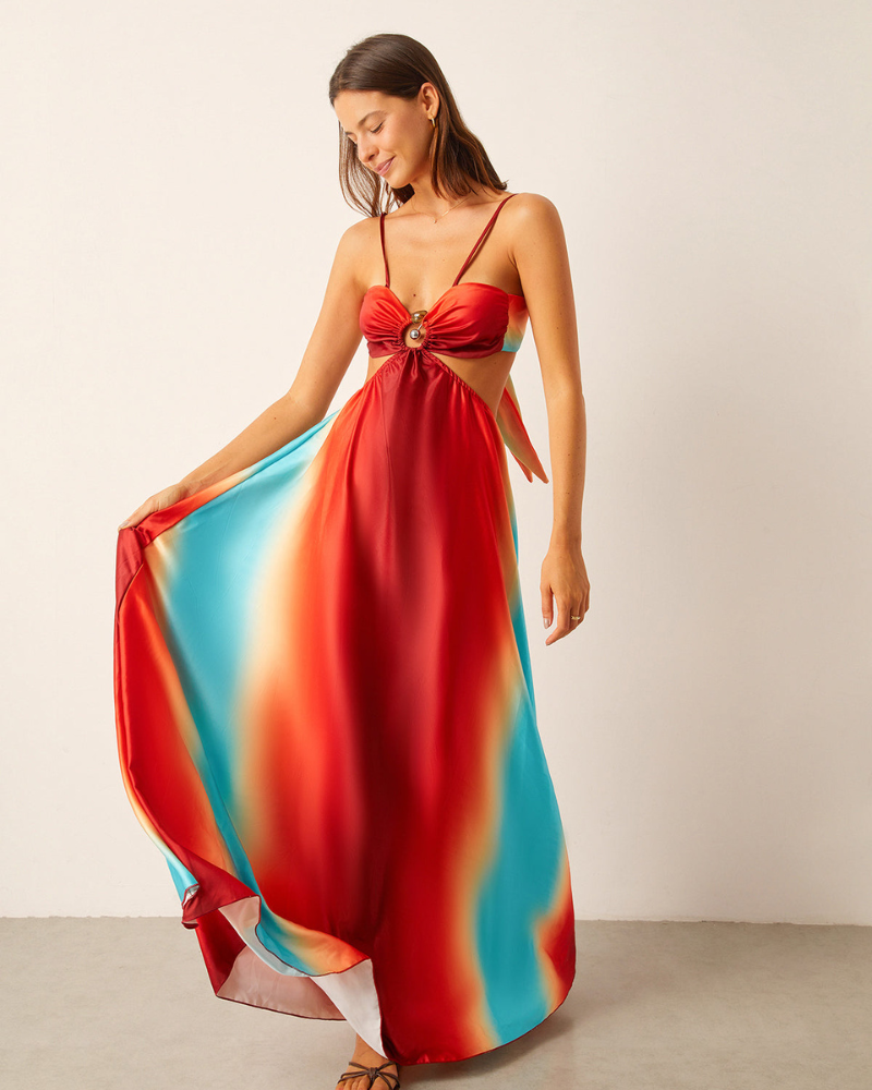 ISOLARA | SUNSET GRADIENT DRESS