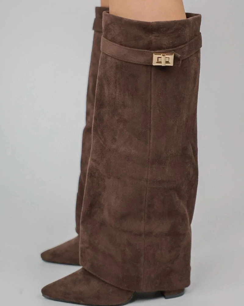 LAVISTA | BOTTES AU GENOU EN DAIM