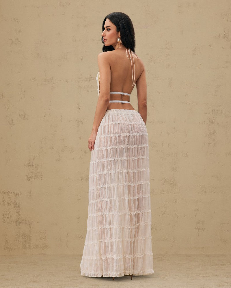 VALISSÉ | SHEER RUCHED SET