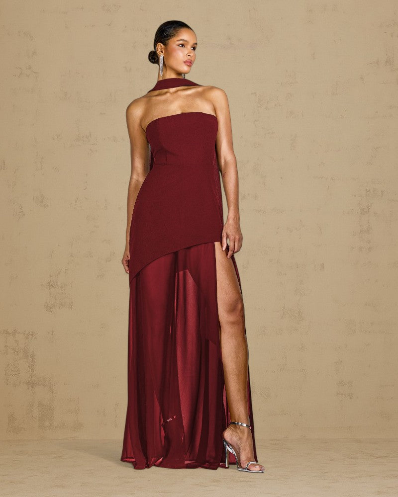 FARLIÈNE | CHIFFON DRESS