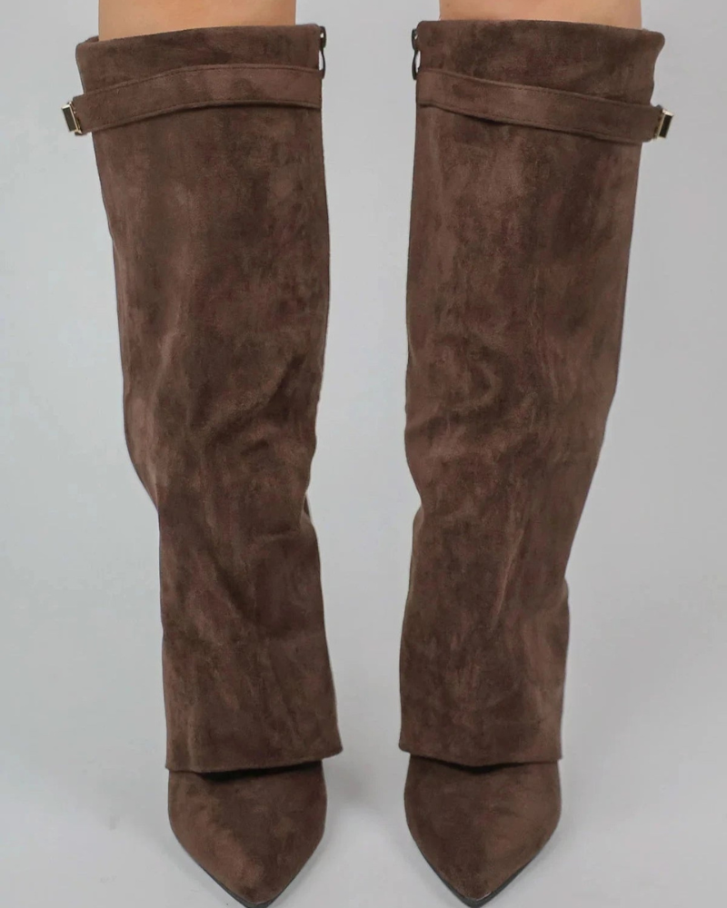 LAVISTA | BOTTES AU GENOU EN DAIM