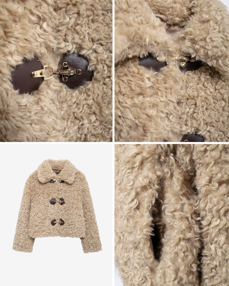 LUMAH | TOGGLE TEDDY COAT