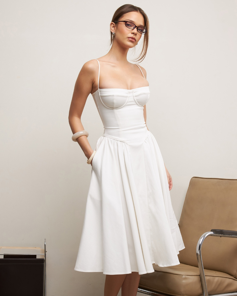 VIRELY | POCKET CORSET DRESS