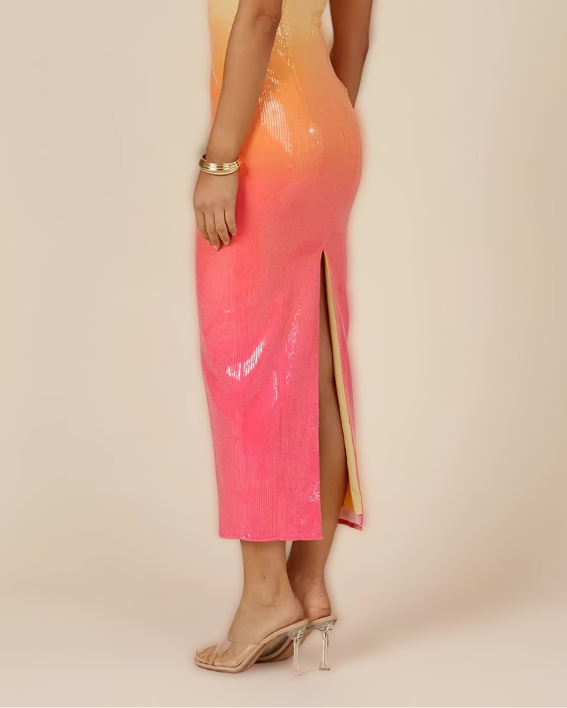 ALMARÈ | ROBE ÉTOILE DE MER TIE-DYE