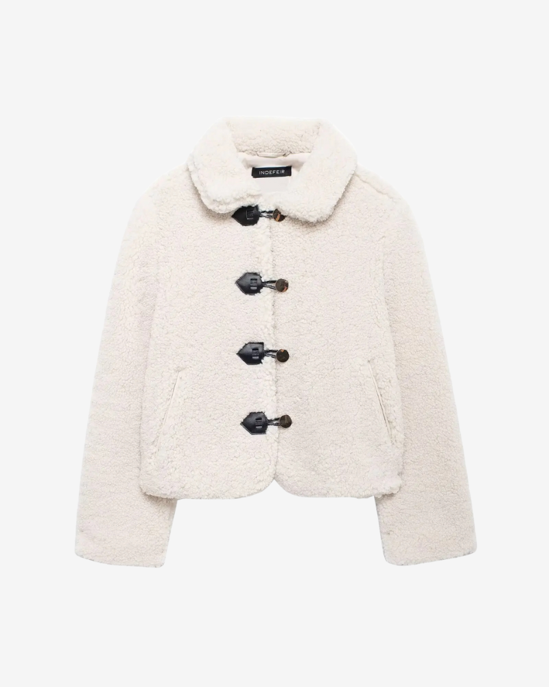 NOLAH | MANTEAU EN PELUCHE À BASCULE