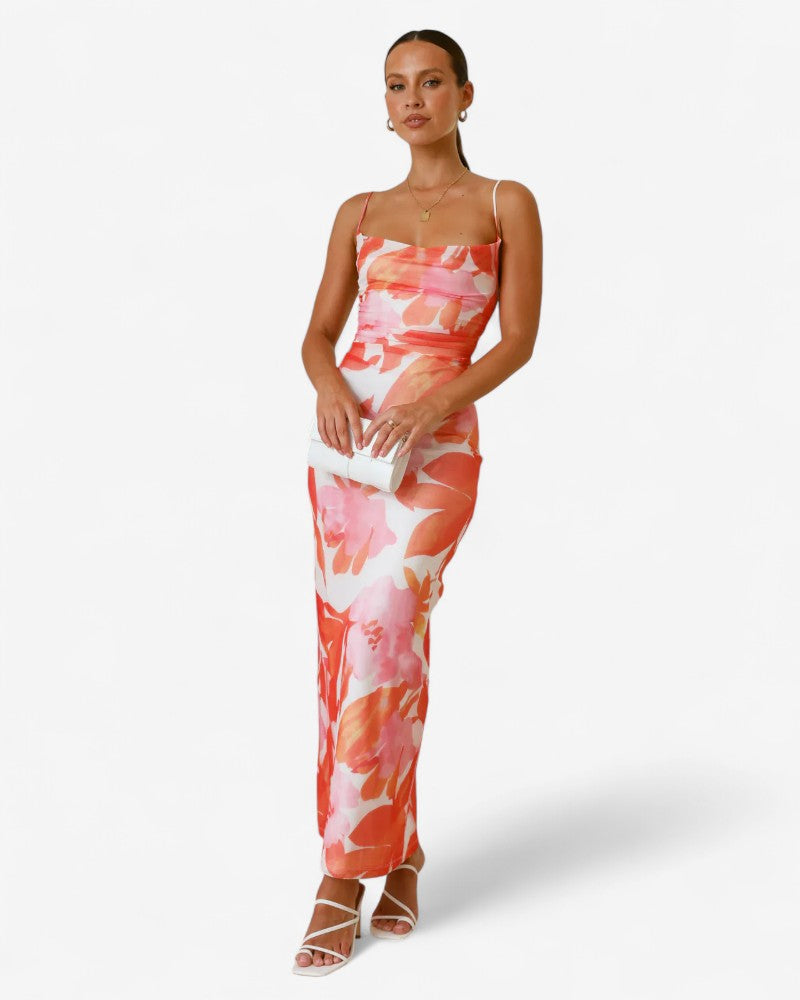 HALYRA | LACE-UP DRESS