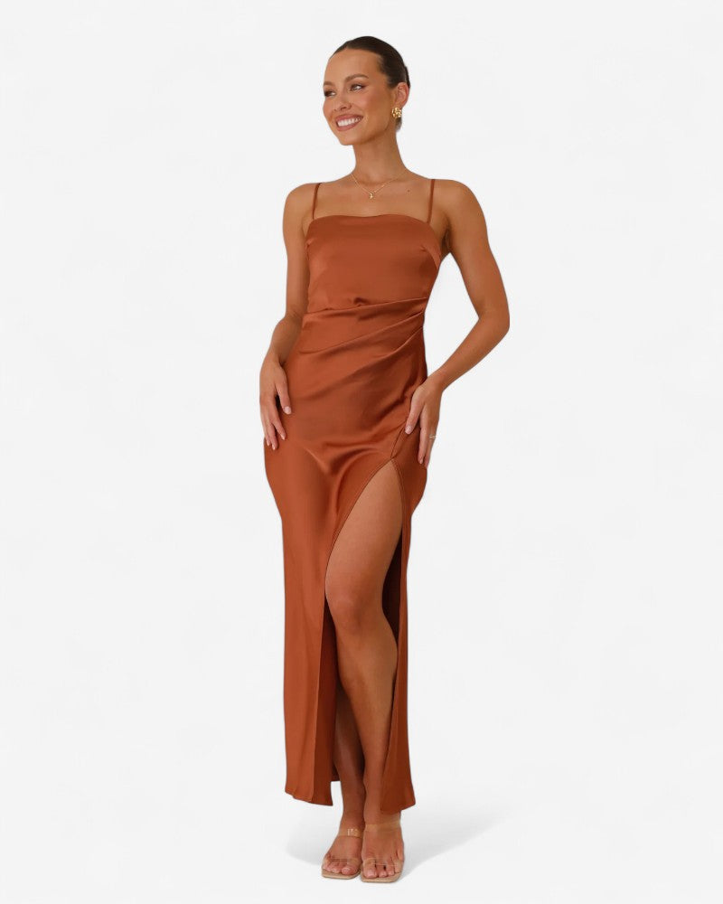 VELLORA | SATIN DRESS