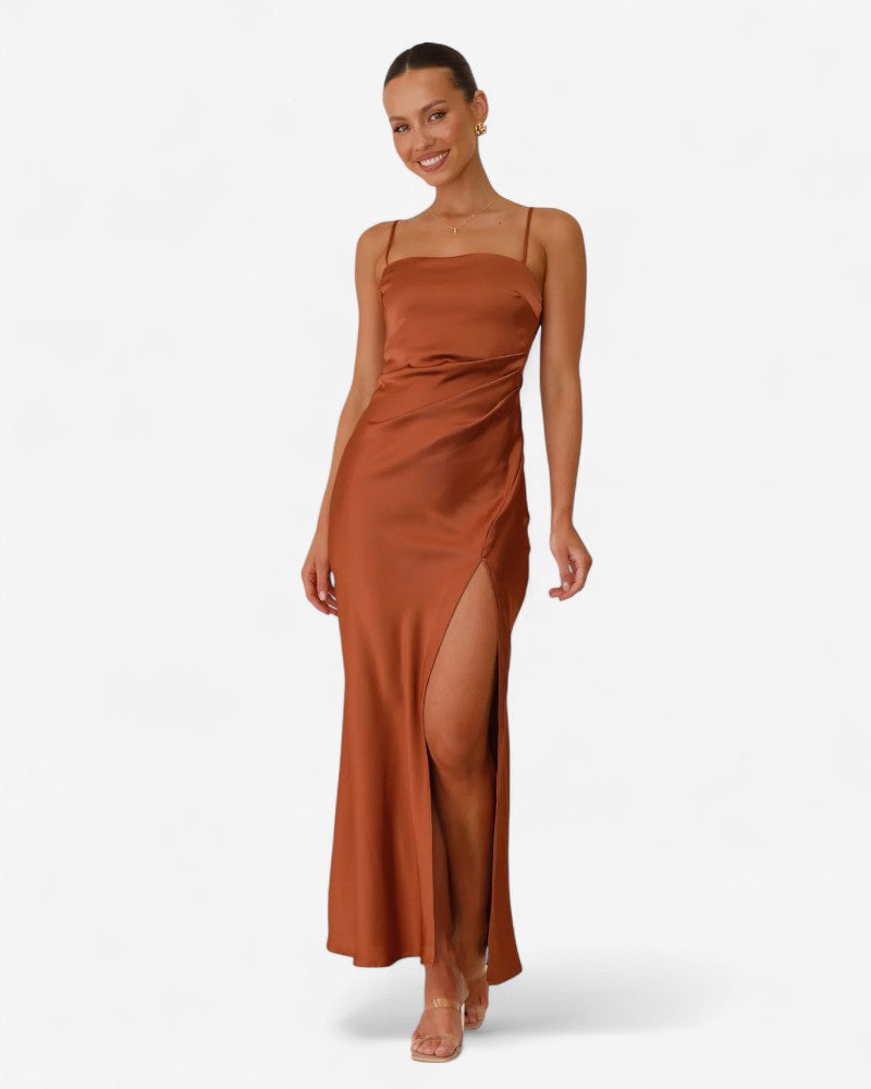 VELLORA | SATIN DRESS