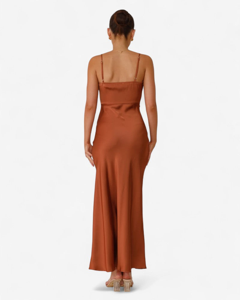 VELLORA | SATIN DRESS