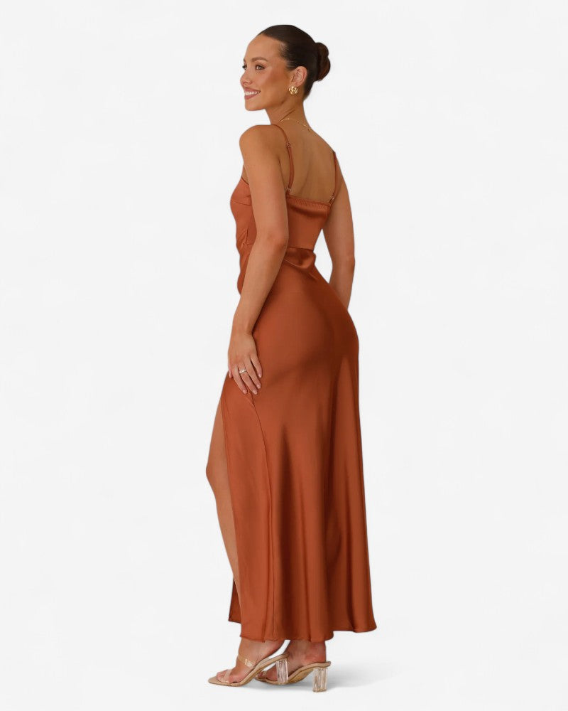 VELLORA | SATIN DRESS
