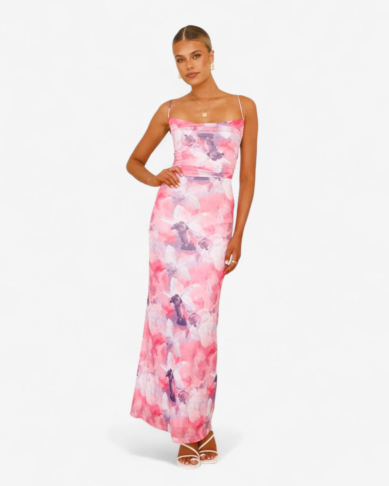 HALYRA | LACE-UP DRESS