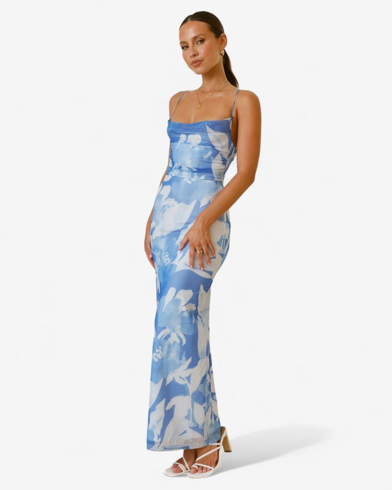 HALYRA | LACE-UP DRESS