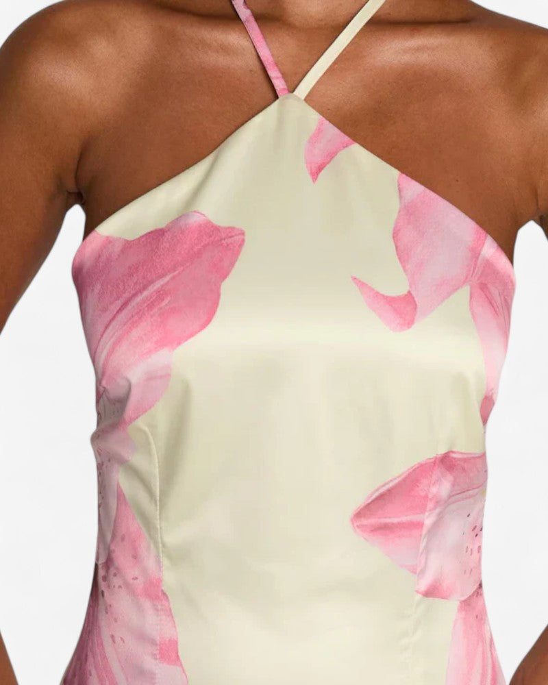 SANTÉRIA | HALTER NECK DRESS