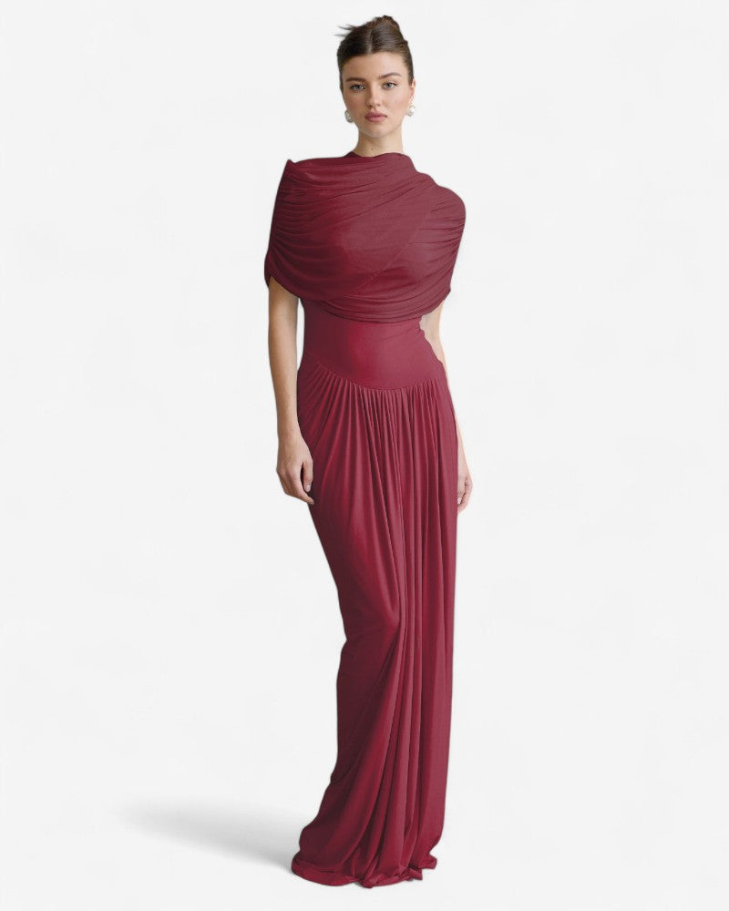 MILANOVA | DRAPED PLEATED DRESS