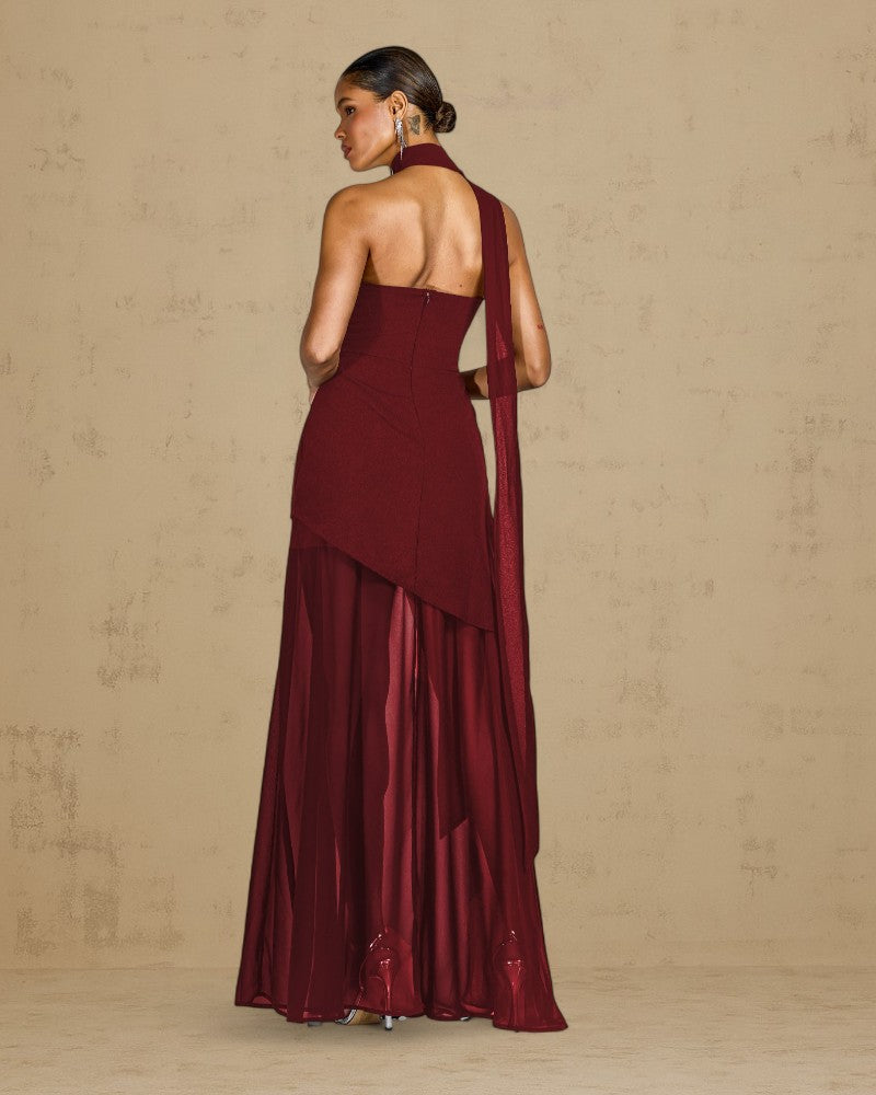 FARLIÈNE | CHIFFON DRESS