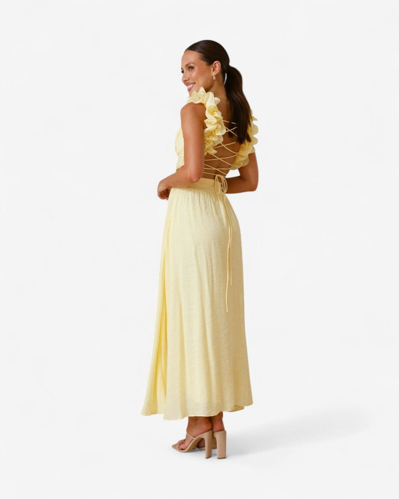 SIRELLA | FLOWER STRAPS DRESS
