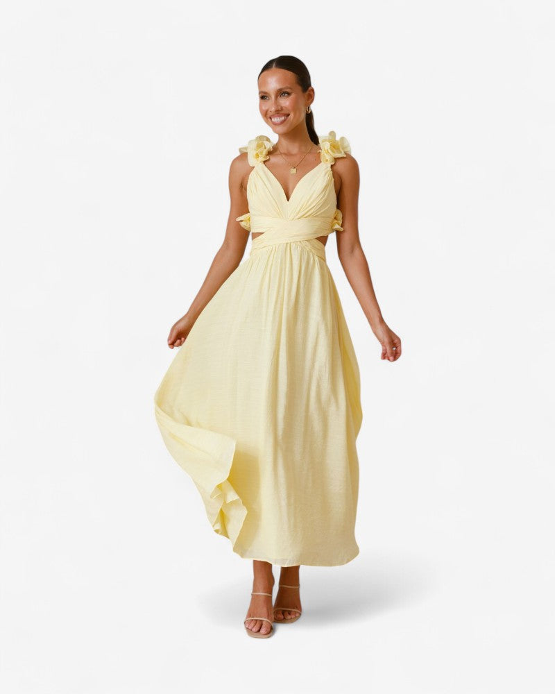SIRELLA | FLOWER STRAPS DRESS
