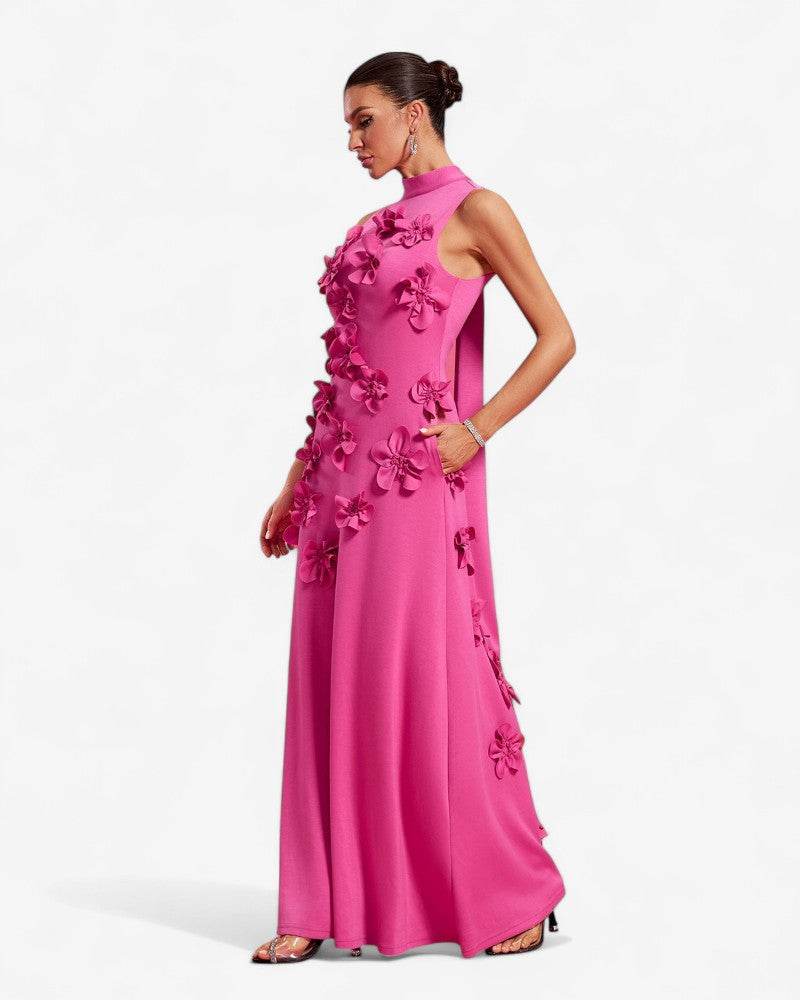 VIRELIA | 3D FLORAL DRESS