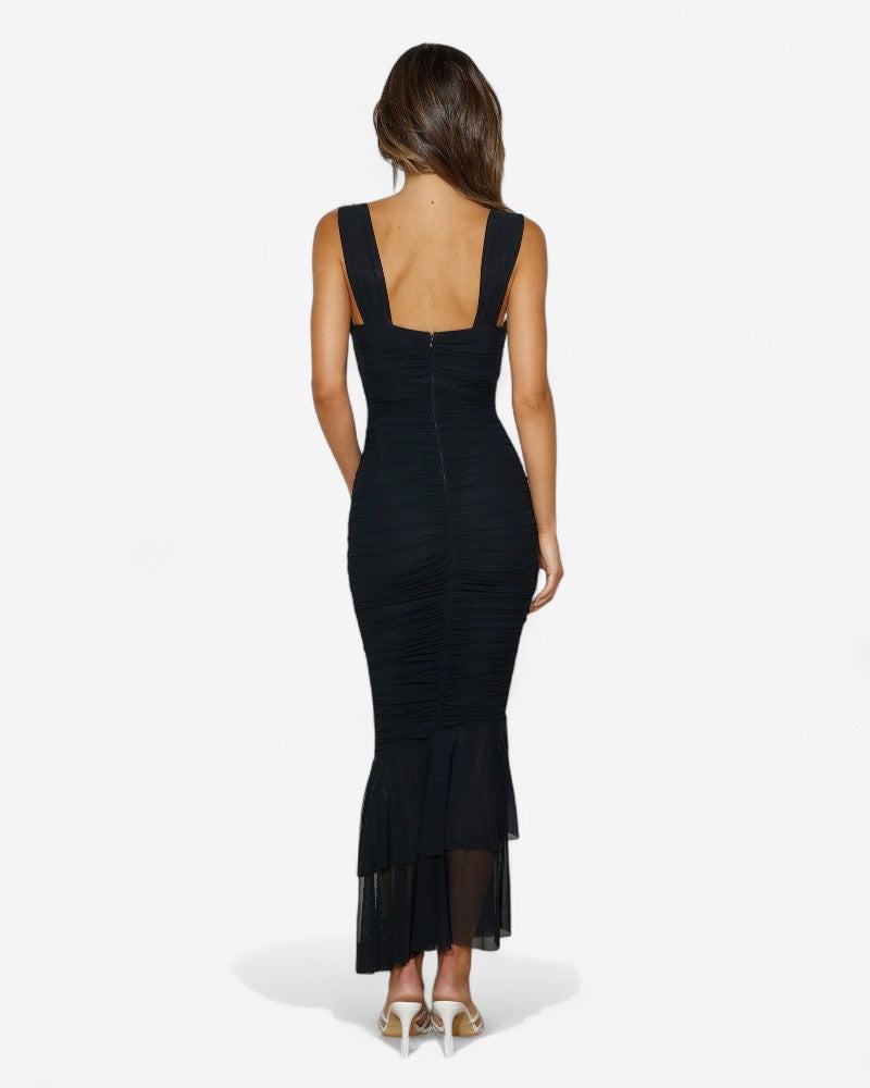LUMIERA | TIERED FRILL DRESS