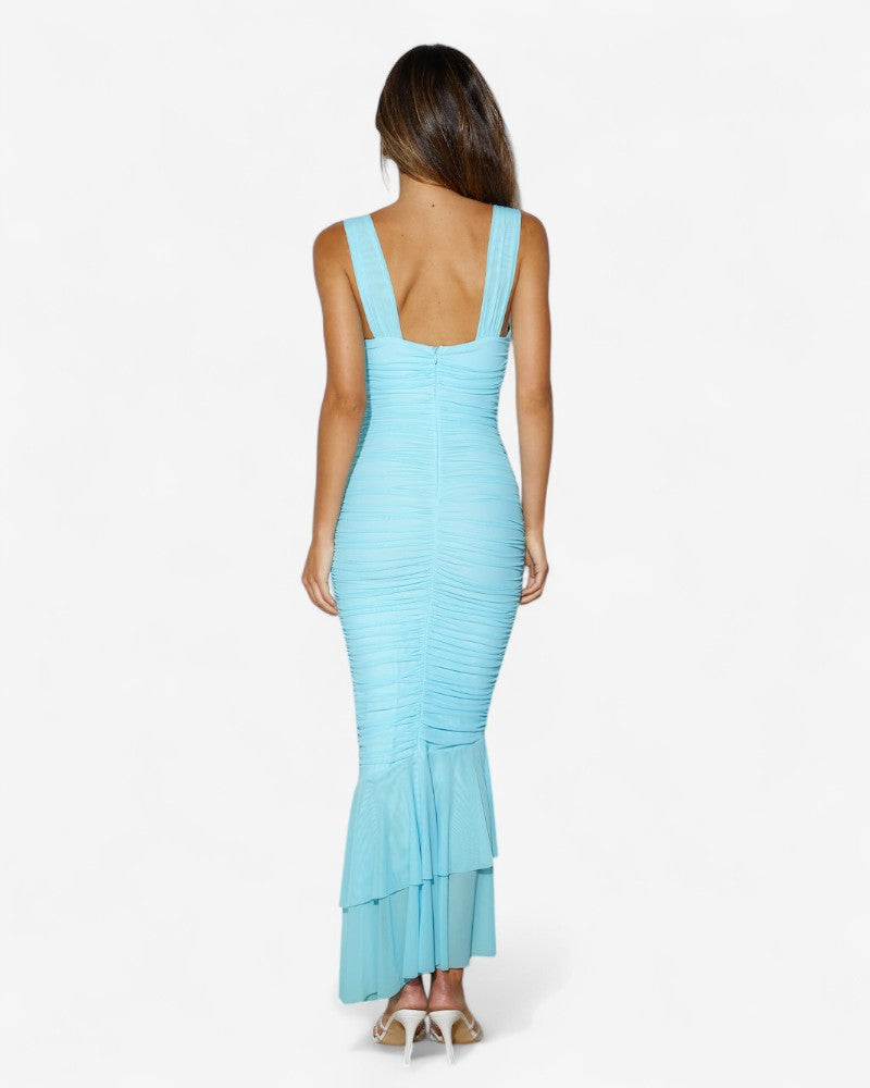 LUMIERA | TIERED FRILL DRESS