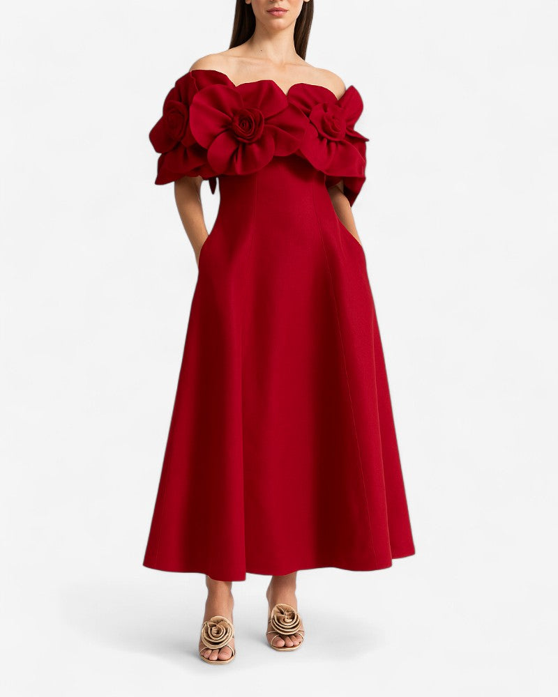 MAELENA | 3D BLOOM DRESS