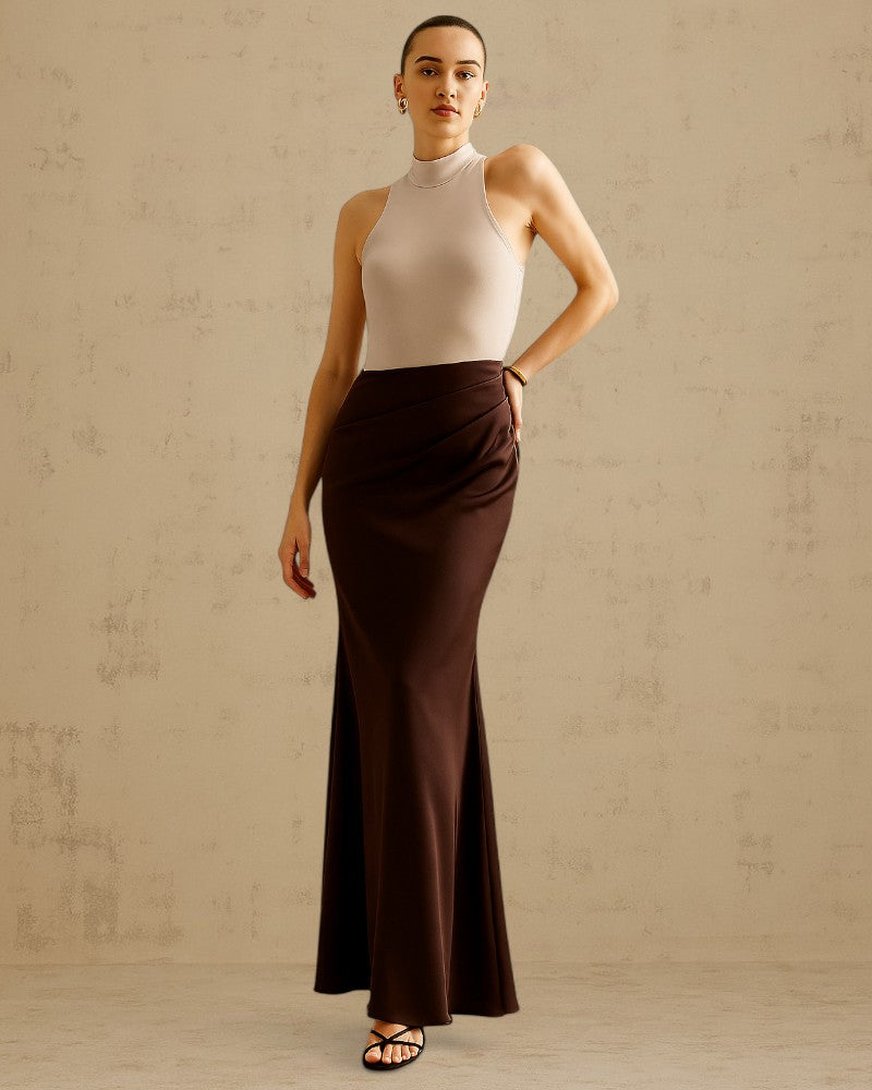 LUNARÈ | MOCKNECK DRESS
