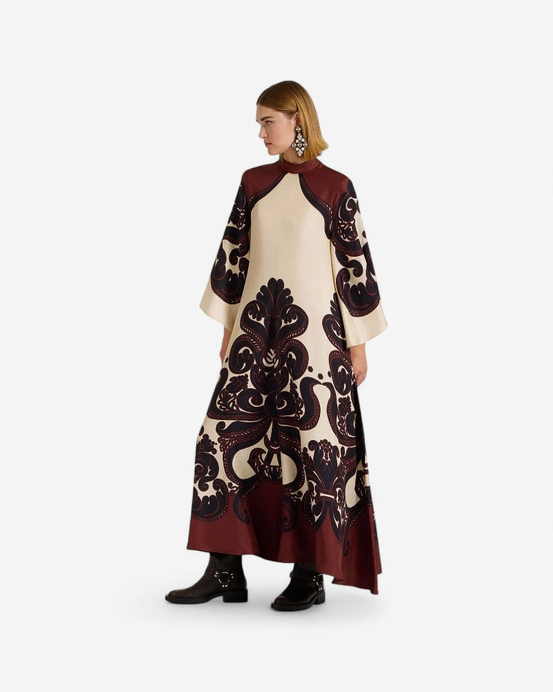 ROBE À IMPRIMÉ ARTISTIQUE | ORÉSSA