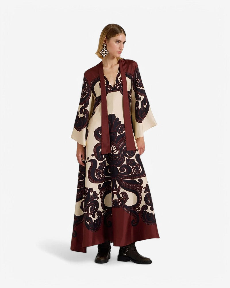 ROBE À IMPRIMÉ ARTISTIQUE | ORÉSSA