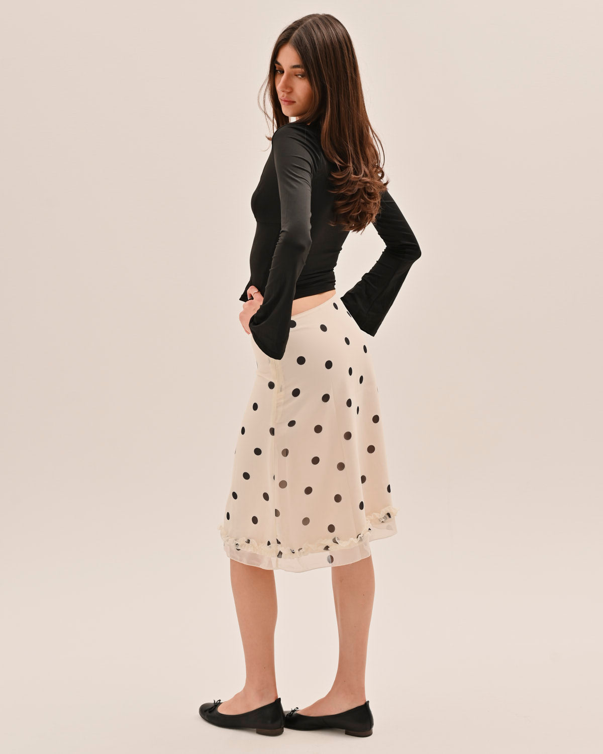 AMIRÈ | POLKA DOT SKIRT