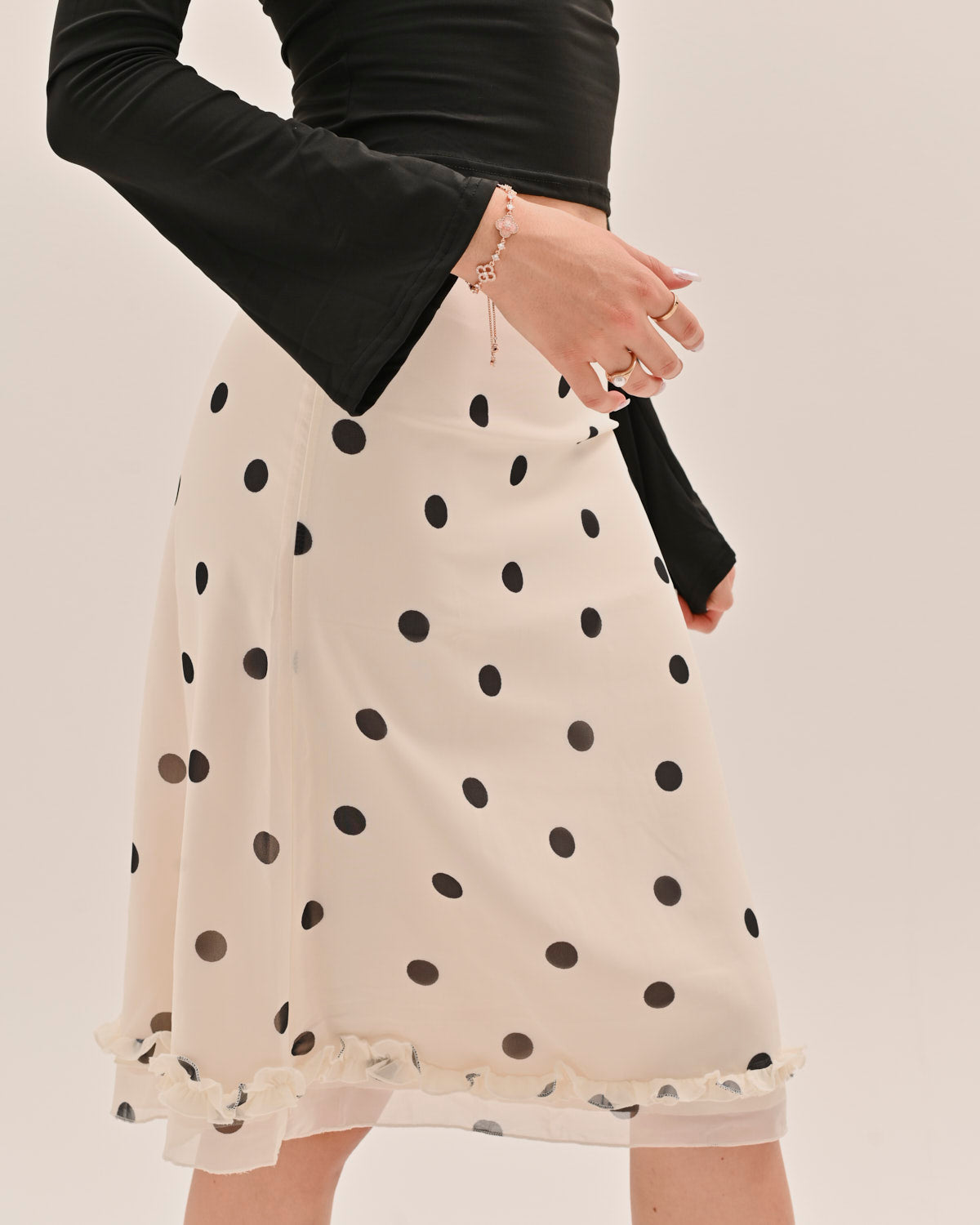 AMIRÈ | POLKA DOT SKIRT