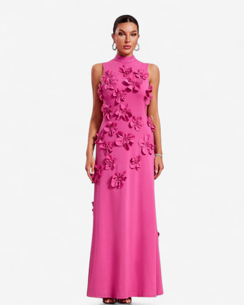 VIRELIA | 3D FLORAL DRESS