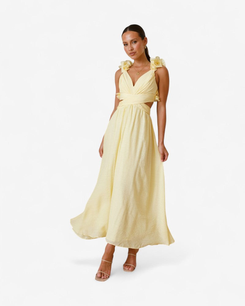 SIRELLA | FLOWER STRAPS DRESS