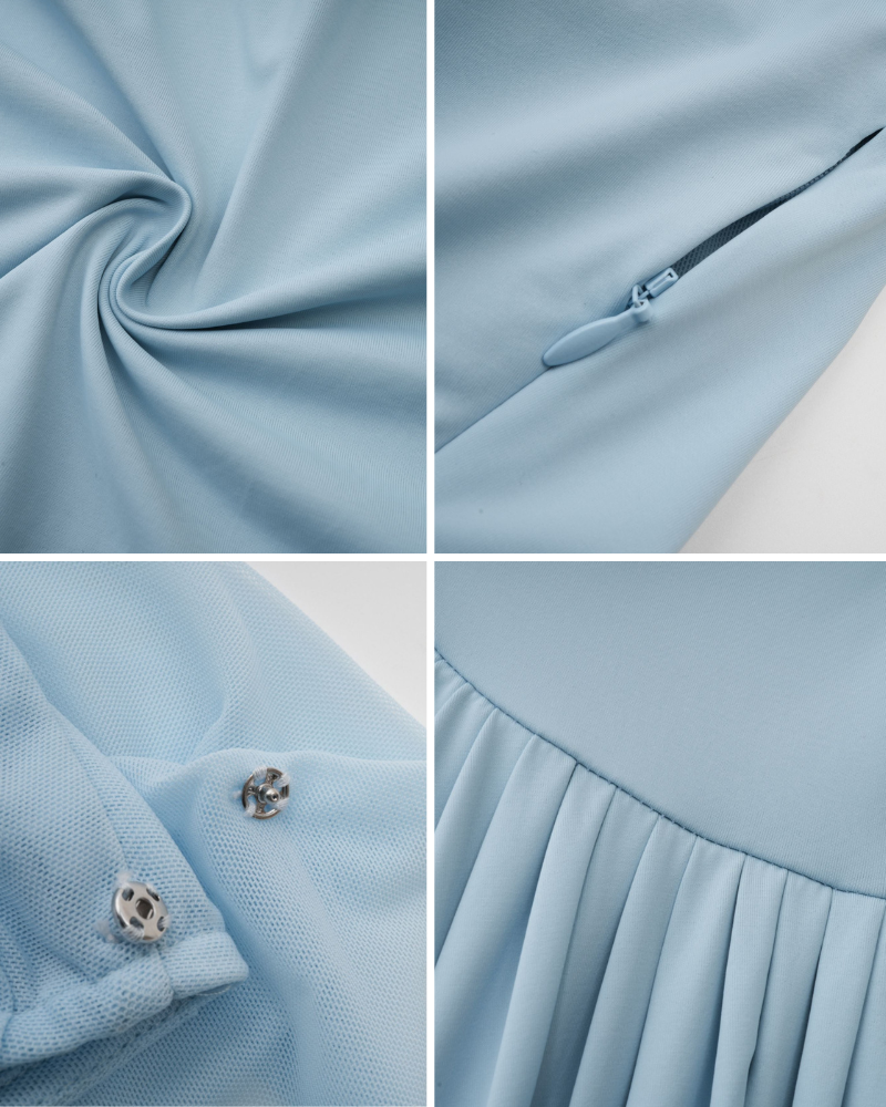 MILANOVA | DRAPED PLEATED DRESS