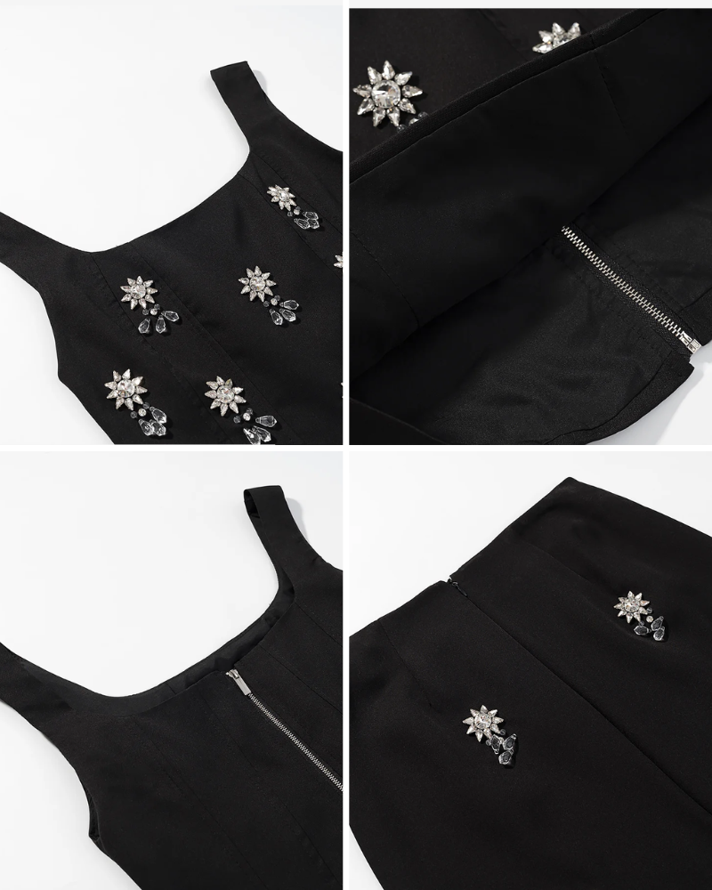 CRYSTAL | TOP & SKIRT SET
