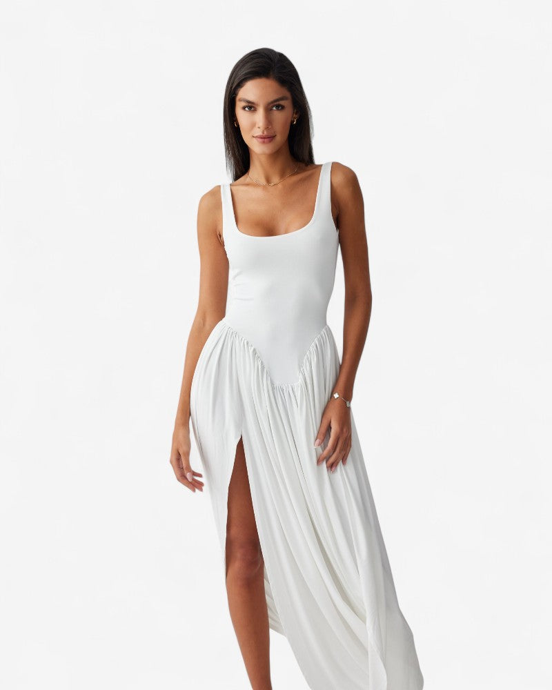 ELAVAYA | SLIT DRESS