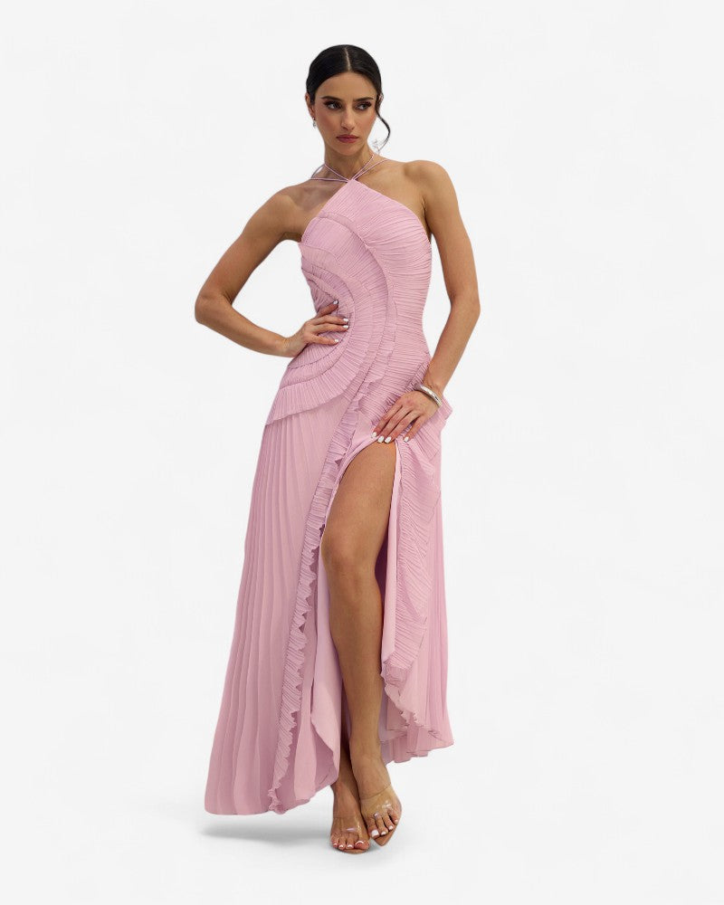 AVÉLIA | HALTERNECK DRESS