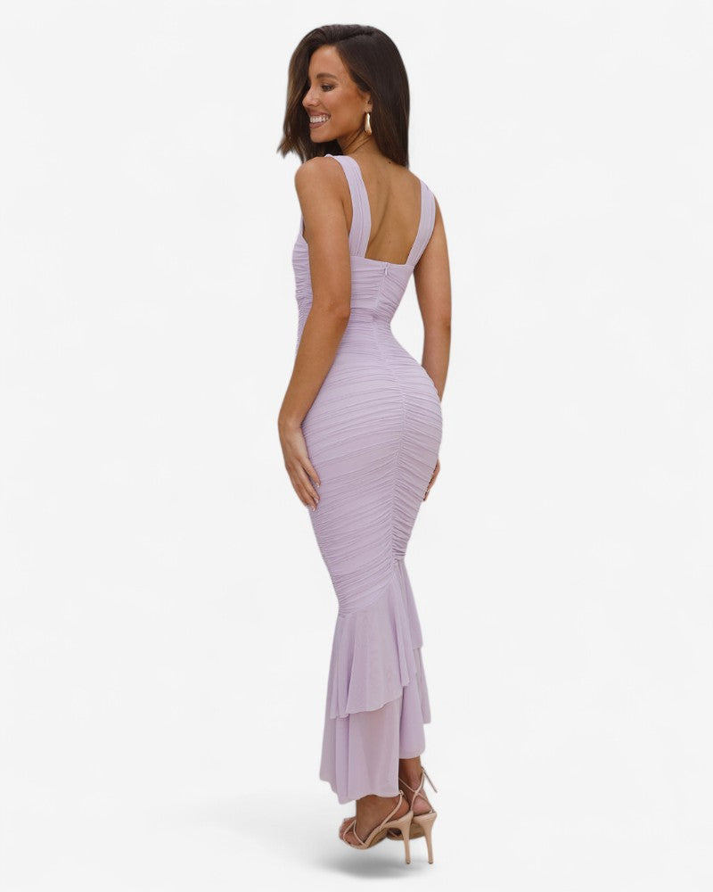 LUMIERA | TIERED FRILL DRESS
