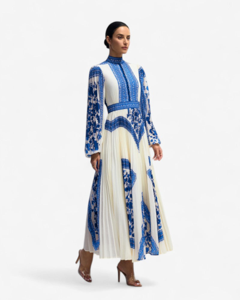 ALVARA | FLORAL PANEL DRESS